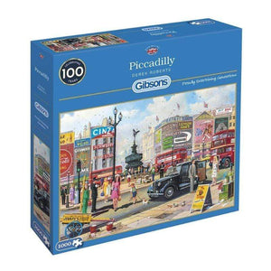 Gibsons Jigsaws Picadilly London (1000pc) Gibsons