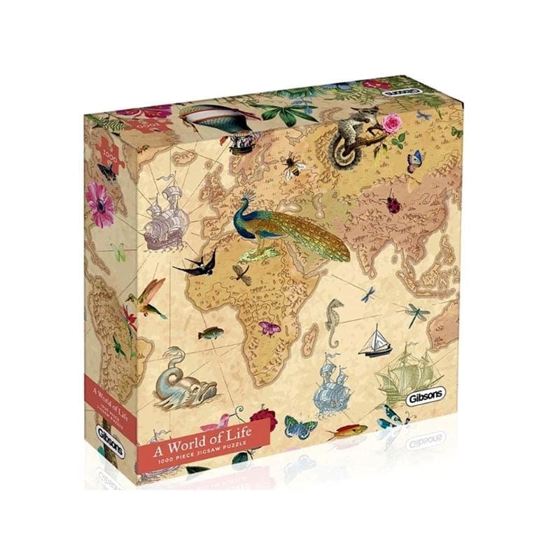 Gibsons Jigsaws World of Life (1000pc) Gibsons