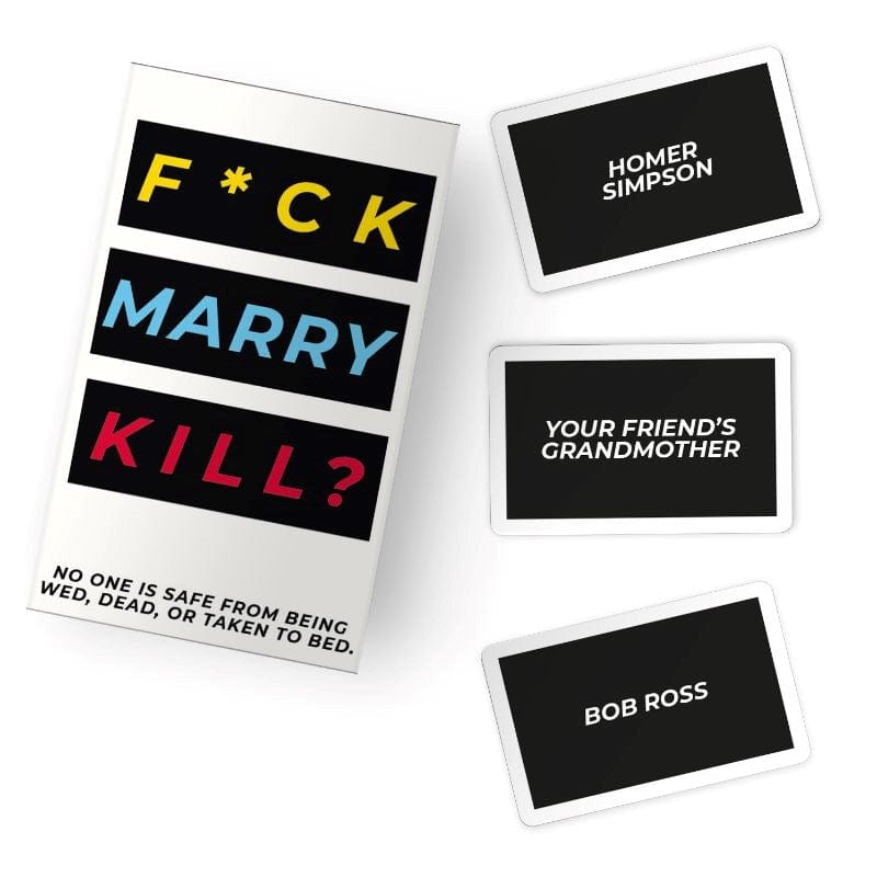 Gift Republic Board & Card Games F*ck, Marry, Kill Card Game