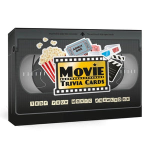Gift Republic Board & Card Games Movie Trivia Cards