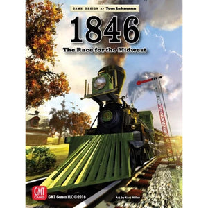 GMT Games Board & Card Games 1846 - The Race for the Midwest (2nd printing)