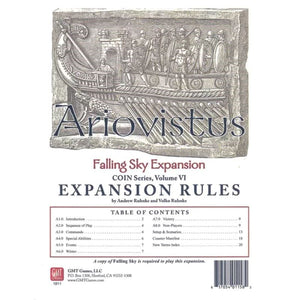 GMT Games Board & Card Games Falling Sky - The Gallic Revolt Against Caesar - Ariovistus Expansion