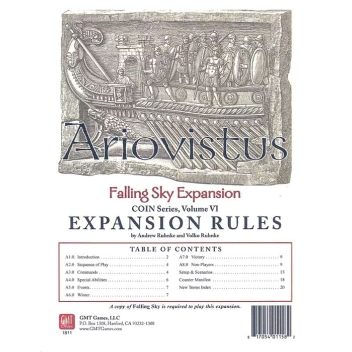 Falling Sky - The Gallic Revolt Against Caesar - Ariovistus Expansion
