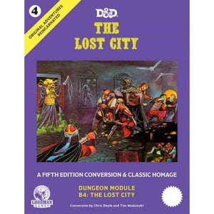 Goodman Games Roleplaying Games D&D RPG 5th Ed - Original Adventures Reincarnated 4 - The Lost City