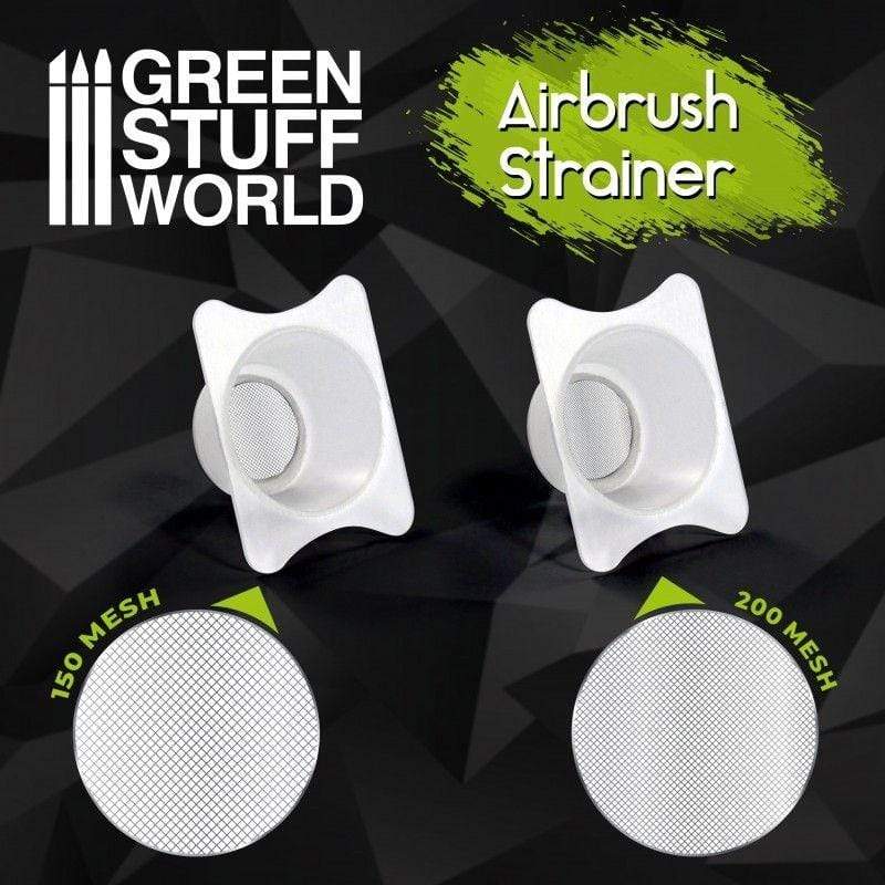 Greenstuff World Hobby GSW - Airbrush Paint Strainers - 2 Piece Set