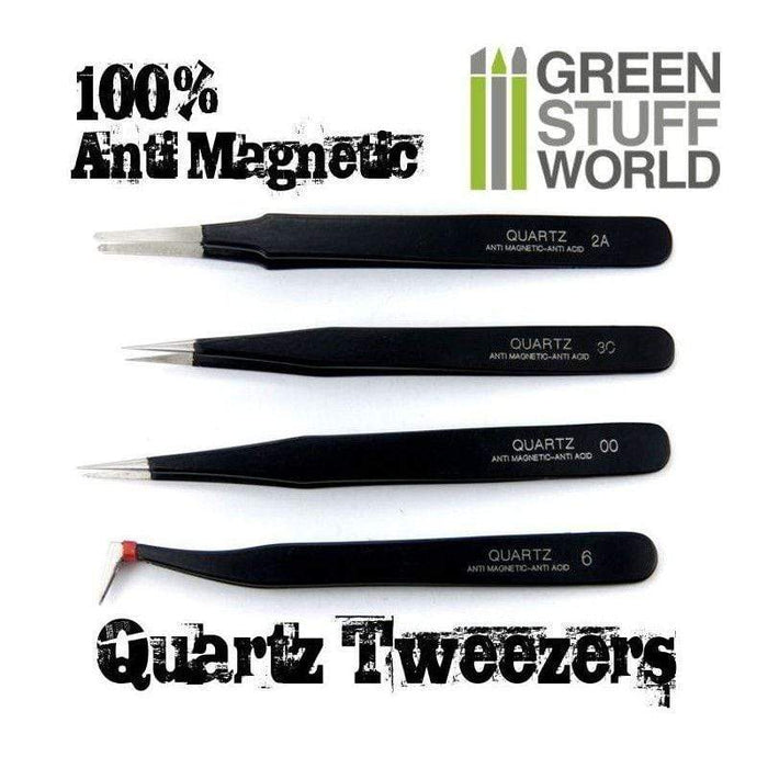 GSW - Anti-Magnetic Tweezers Set of 4