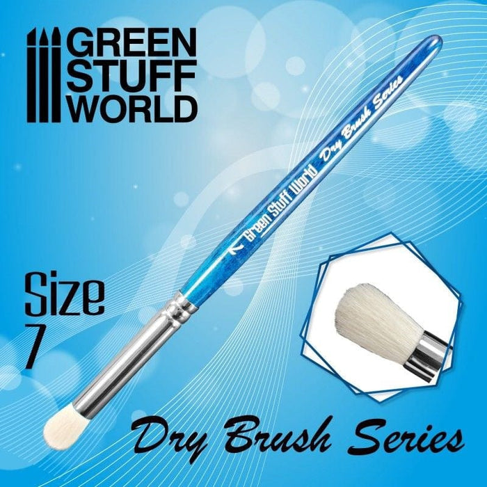 GSW - Blue Series Dry Brush - Size 7