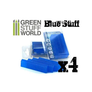 Greenstuff World Hobby GSW - Blue Stuff Reuseable Mold Making Putty (4 Bars)