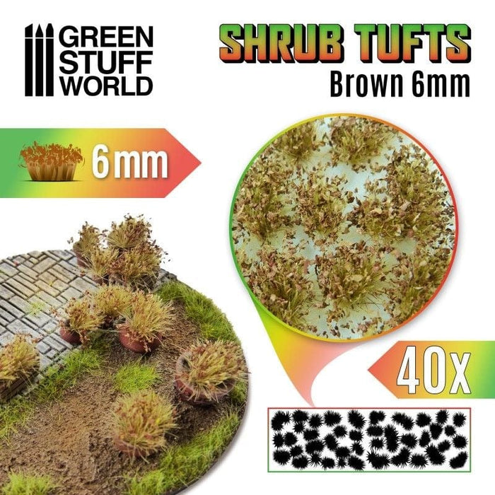 GSW - Brown Shrub TUFT