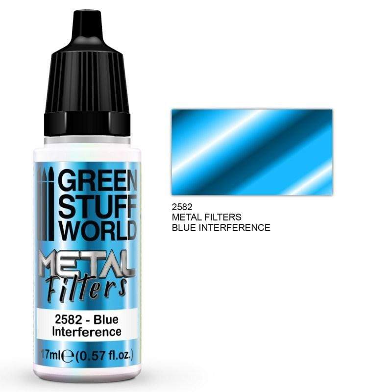Greenstuff World Hobby GSW - Chameleon Filters - Blue Interference 17ml