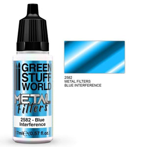 Greenstuff World Hobby GSW - Chameleon Filters - Blue Interference 17ml