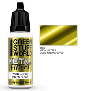 Greenstuff World Hobby GSW - Chameleon Filters - Gold/Yellow Interference 17ml