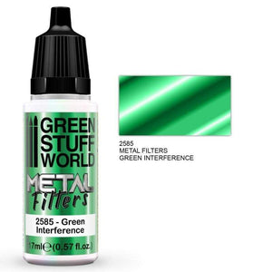 Greenstuff World Hobby GSW - Chameleon Filters - Green Interference 17ml