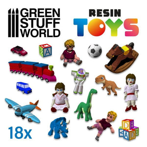 Greenstuff World Hobby GSW - Children Toys Resin Set