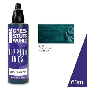 Greenstuff World Hobby GSW - Dipping Ink - Azure Dip (60ml)