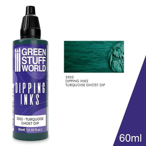 Greenstuff World Hobby GSW - Dipping Ink - Turquoise Ghost Dip (60ml)