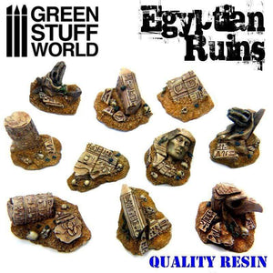 Greenstuff World Hobby GSW - Egyptian Ruins Resin Set