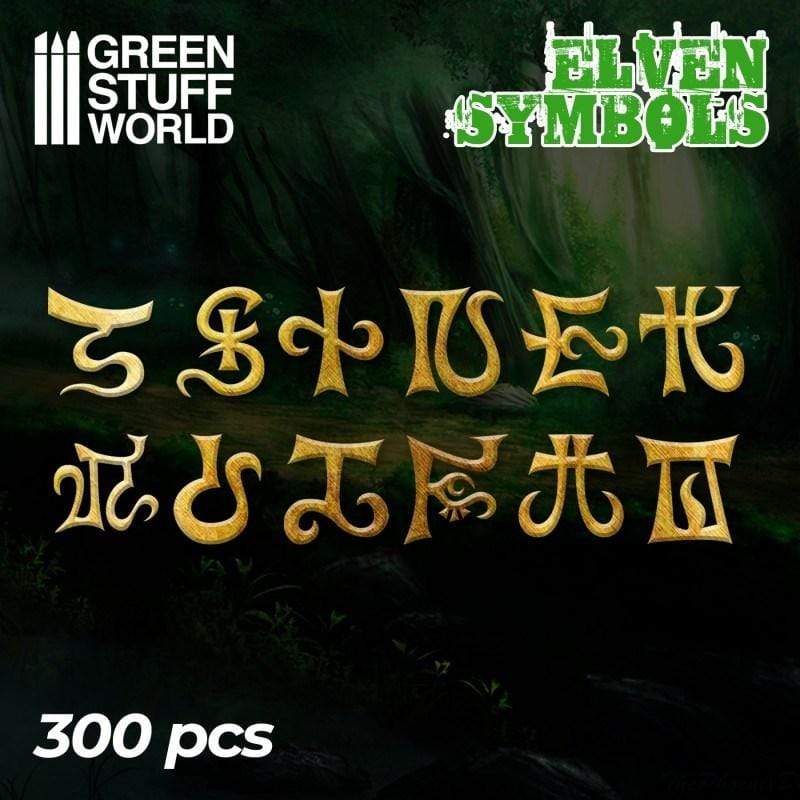 Greenstuff World Hobby GSW - Elven Symbols - 300 Letters
