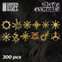 Greenstuff World Hobby GSW - Etched Brass Chaos Symbols