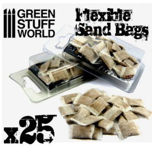 Greenstuff World Hobby GSW - Flexible Sandbags (x25)