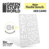 Greenstuff World Hobby GSW - Flexible Stencils - Hex Camo (4x5mm)