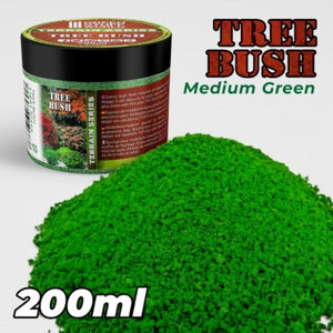 Greenstuff World Hobby GSW - Flock Bush - Medium Green (200ml)