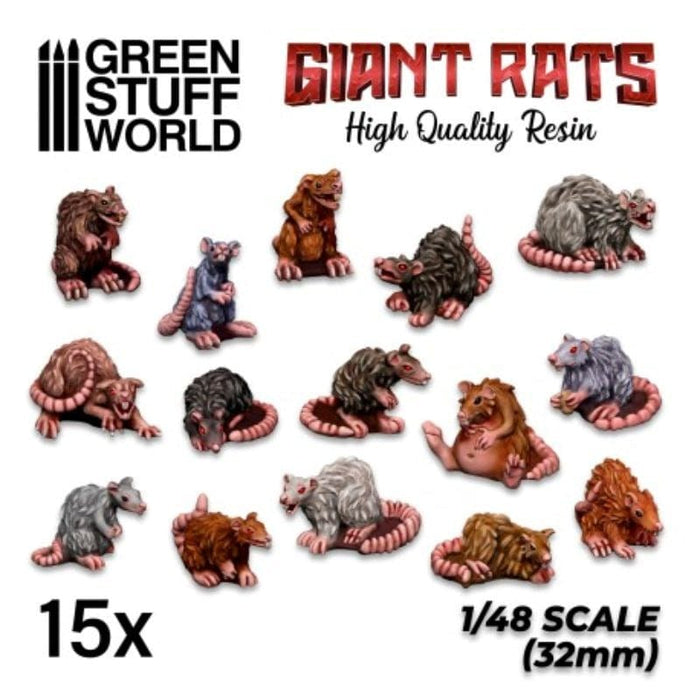 GSW - Giant Rats Resin Set