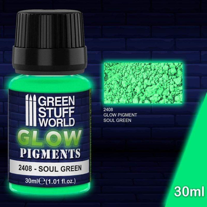 GSW - Glow in the Dark Pigment - Soul Green 30ml