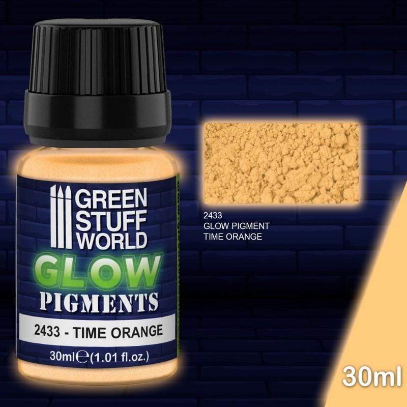 Greenstuff World Hobby GSW - Glow in the Dark Pigment - Time Orange 30ml