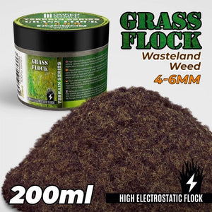 Greenstuff World Hobby GSW - Grass Flock - Wasteland Weed 4-6mm (200ml)