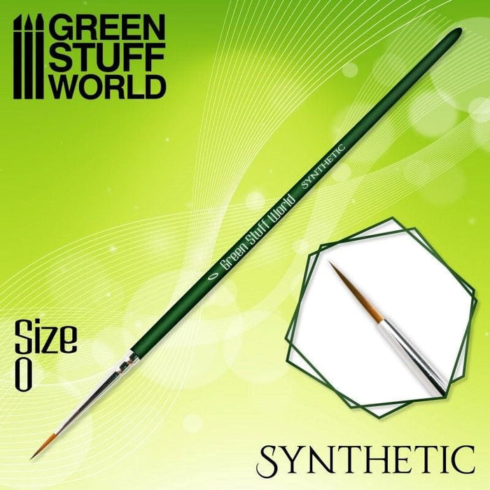 GSW - Green Series - Synthetic Brush - Size 0