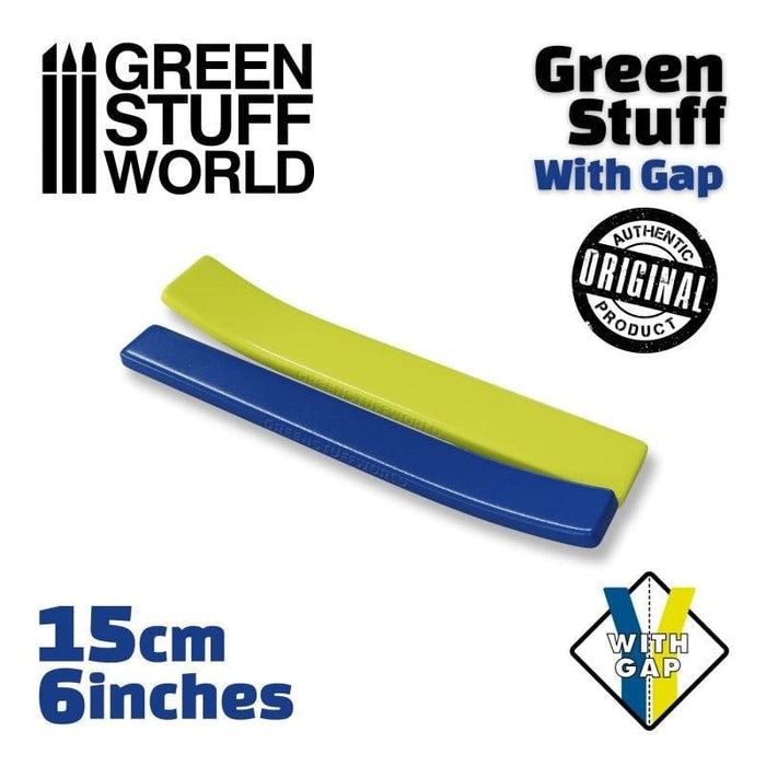 GSW - Green Stuff Tape 6 Inches With Gap (15cm)