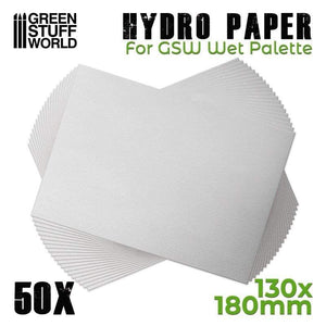 Greenstuff World Hobby GSW - Hydro Paper Sheet - Pack X50