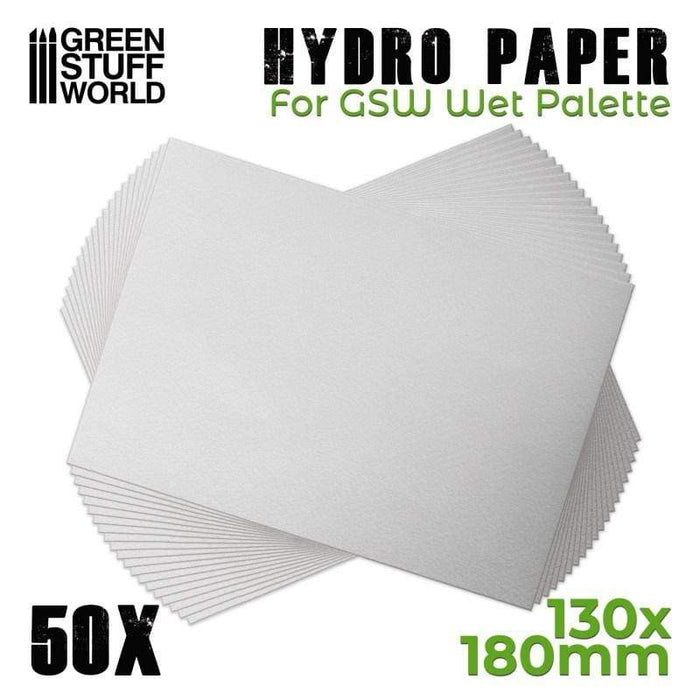 GSW - Hydro Paper Sheet - Pack X50