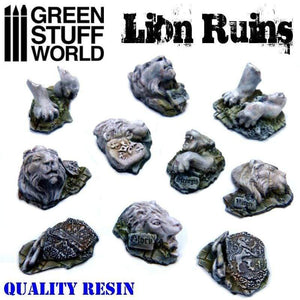 Greenstuff World Hobby GSW - Lion Ruins Resin Set