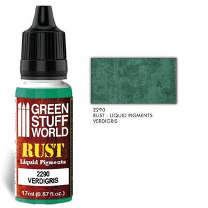 Greenstuff World Hobby GSW - Liquid Pigment - Verdigris Rust 17ml