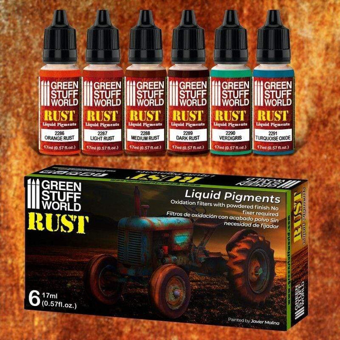 GSW - Liquid Pigments Paint Set - Rust