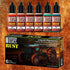 Greenstuff World Hobby GSW - Liquid Pigments Paint Set - Rust