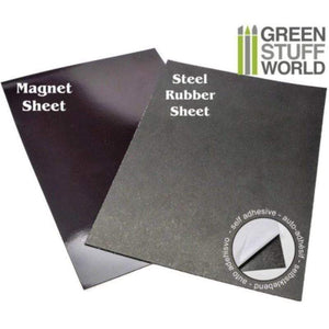 Greenstuff World Hobby GSW - Magnetic Basing 2 Sheet Combo