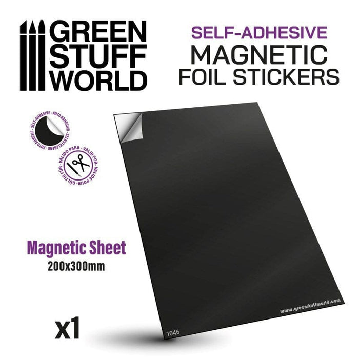 GSW - Magnetic Sheet - Self Adhesive