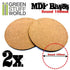 Greenstuff World Hobby GSW - Mdf Round Base 100mm  (x2)