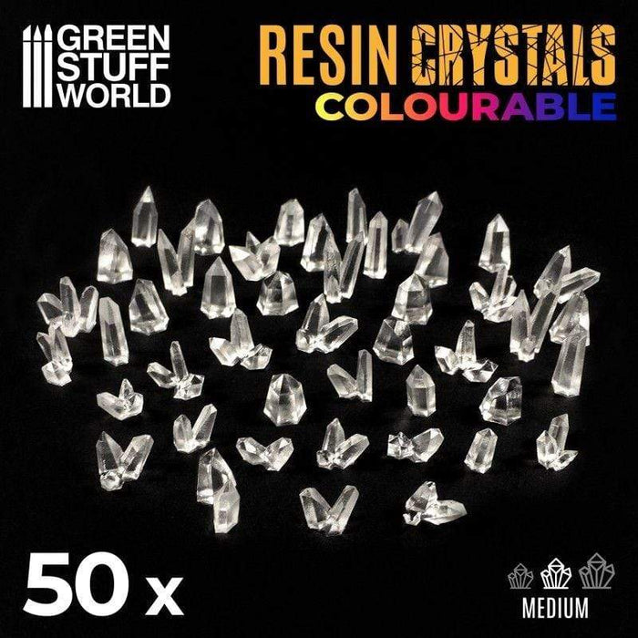 GSW - Medium Clear Crystals Resin Set