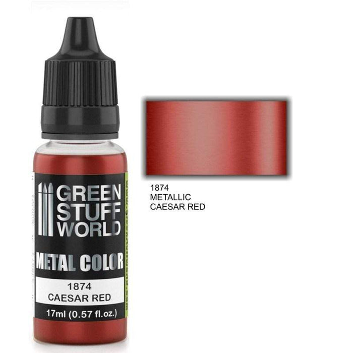 GSW - Metallic Colour Series - Caesar Red 17ml