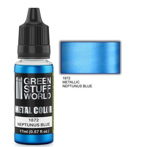 Greenstuff World Hobby GSW - Metallic Colour Series - Neptunus Blue 17ml