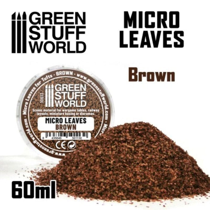 GSW - Micro Leaves - BROWN Mix (15gr)