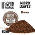 Greenstuff World Hobby GSW - Micro Leaves - BROWN Mix (15gr)