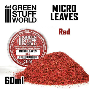 Greenstuff World Hobby GSW - Micro Leaves - Red Mix
