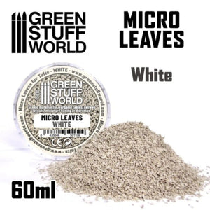Greenstuff World Hobby GSW - Micro Leaves - White Mix