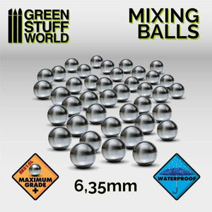 Greenstuff World Hobby GSW - Paint Mixing Balls 6.35mm