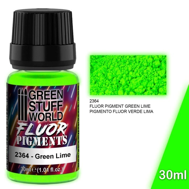 Greenstuff World Hobby GSW - Pigment - Fluor Green Lime